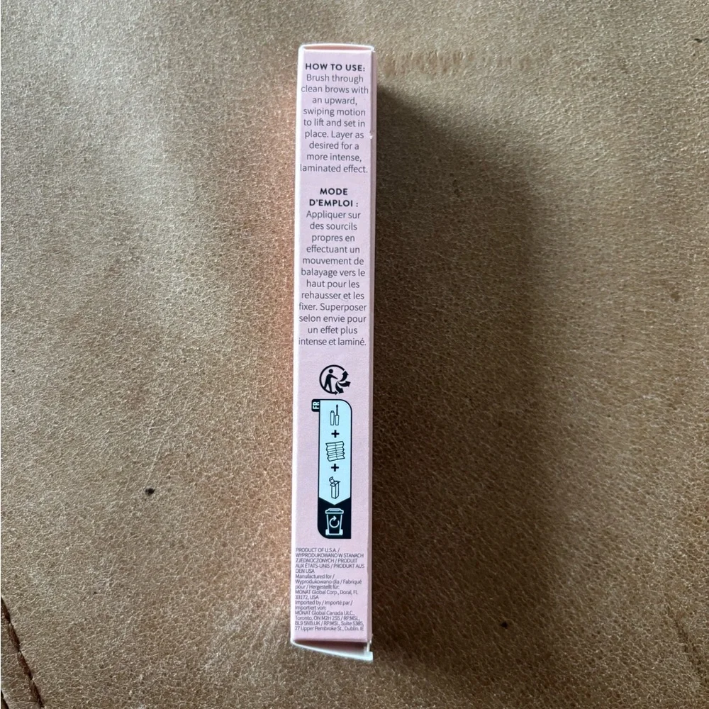 MONAT IR Clinical CLEAR BROW GEL, 0.13 oz, NEW in box - Picture 2 of 3